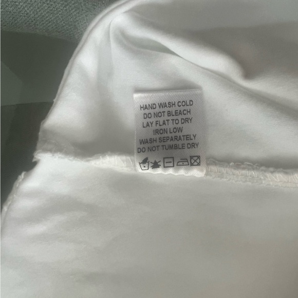 Superdown White Ruched Front T-Shirt - Picture 9 of 12